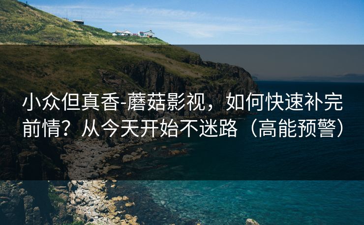 小众但真香-蘑菇影视，如何快速补完前情？从今天开始不迷路（高能预警）